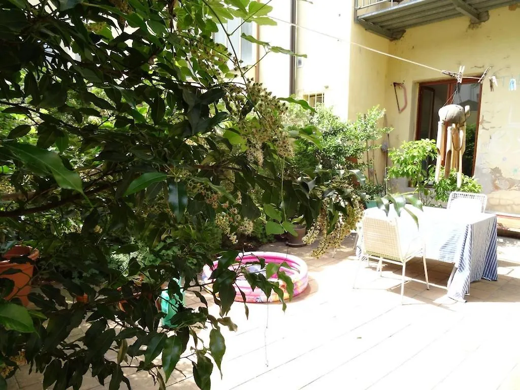 Garden Apartment On Art Nouveau Street In Central Prag
